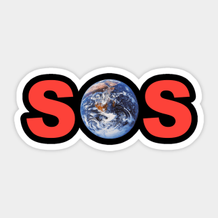 SOS Sticker